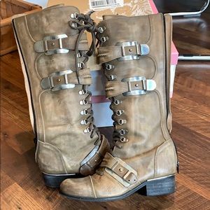 Free People Kantell lace up boots